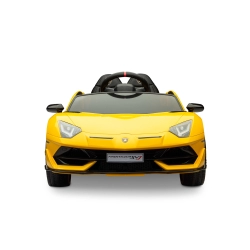 Pojazd akumulatorowy LAMBORGHINI AVENTADOR Yellow samochód Toyz by Caretero